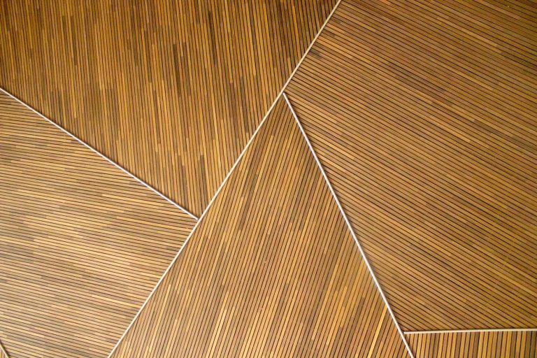 Bamboo lumber planks pattern