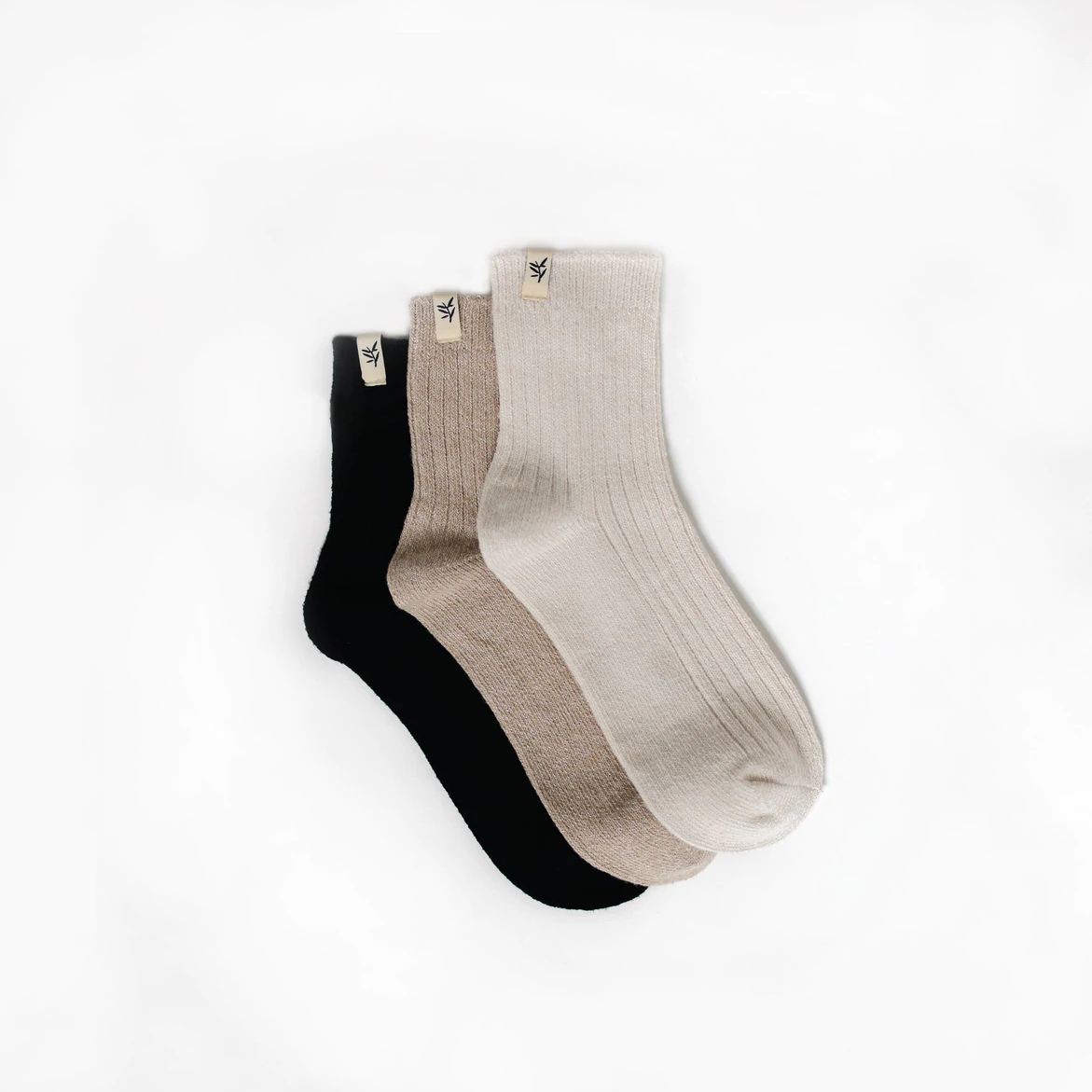 Cozy Earth plush modern crew bamboo sock