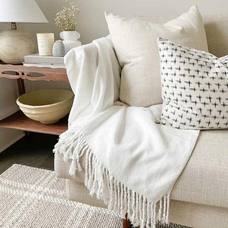 Cozy Earth bamboo throw blanket